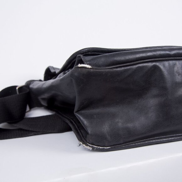 VINTAGE BAD BADTZ MARU HELLO KITTY SANRIO BLACK SHOULDER CROSSBODY BAG BRIEFCASE - Picture 15 of 15